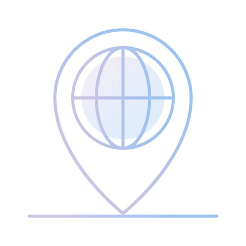 Icon of a geography pin